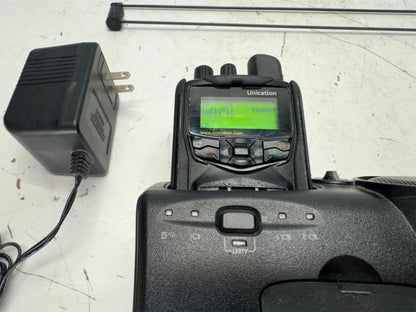 2 Unication G1 VHF Pagers 148-164 MHz w/ Amplified Charger