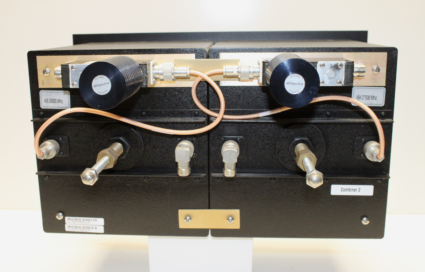 dbSpectra UHF Combiners Model DB4368 450-470 Mhz 150 Watts 2 Channel