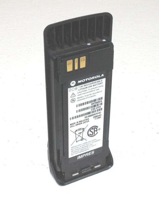 Motorola IMPRES OEM NNTN8287A Li ion CSA 23000mAh Analyzed 2019 & 2020 Battery