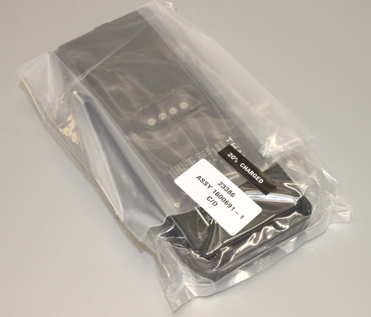 NEW (Old Stock) THALES Liberty OEM Li-ion Battery w/ Belt Clip 1600691-1 Rev C/D