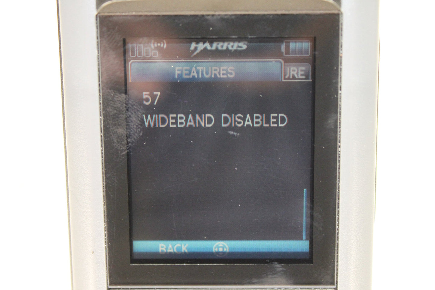 Harris UNITY XG-100P Tri-Band PHASE 2 P25 Trunking/Conv Radio & Battery ONLY