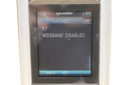 Harris UNITY XG-100P Tri-Band PHASE 2 P25 Trunking/Conv Radio & Battery ONLY