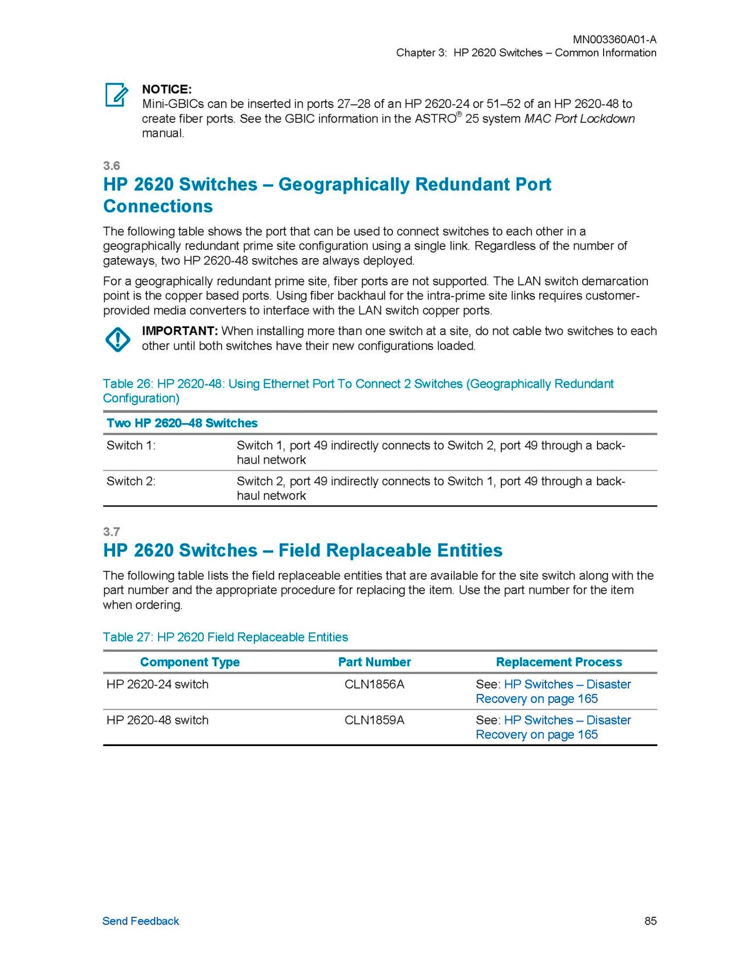 HP Procurve 2620-24 switch (J9623A)