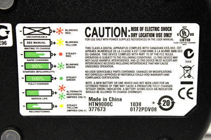 Motorola Single Cup Rapid Charger HTN9000B HTN9000C HTN9000D HT750 HT1250