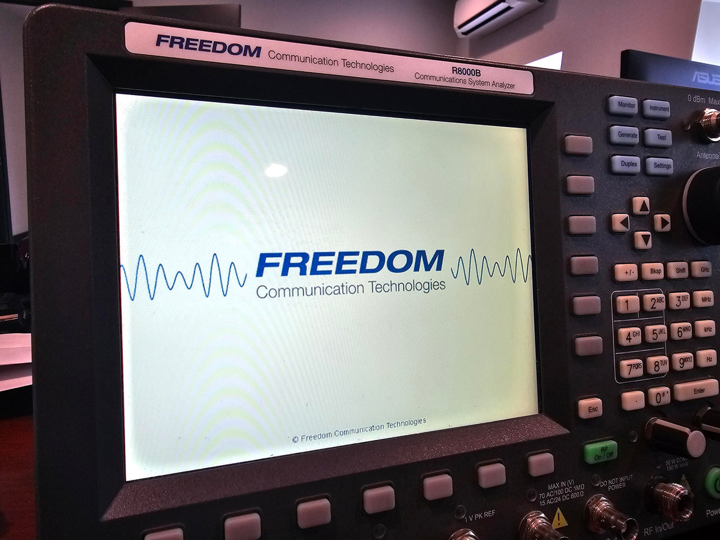 Astronics General Dynamics Freedom R8000B Communications Service Monitor