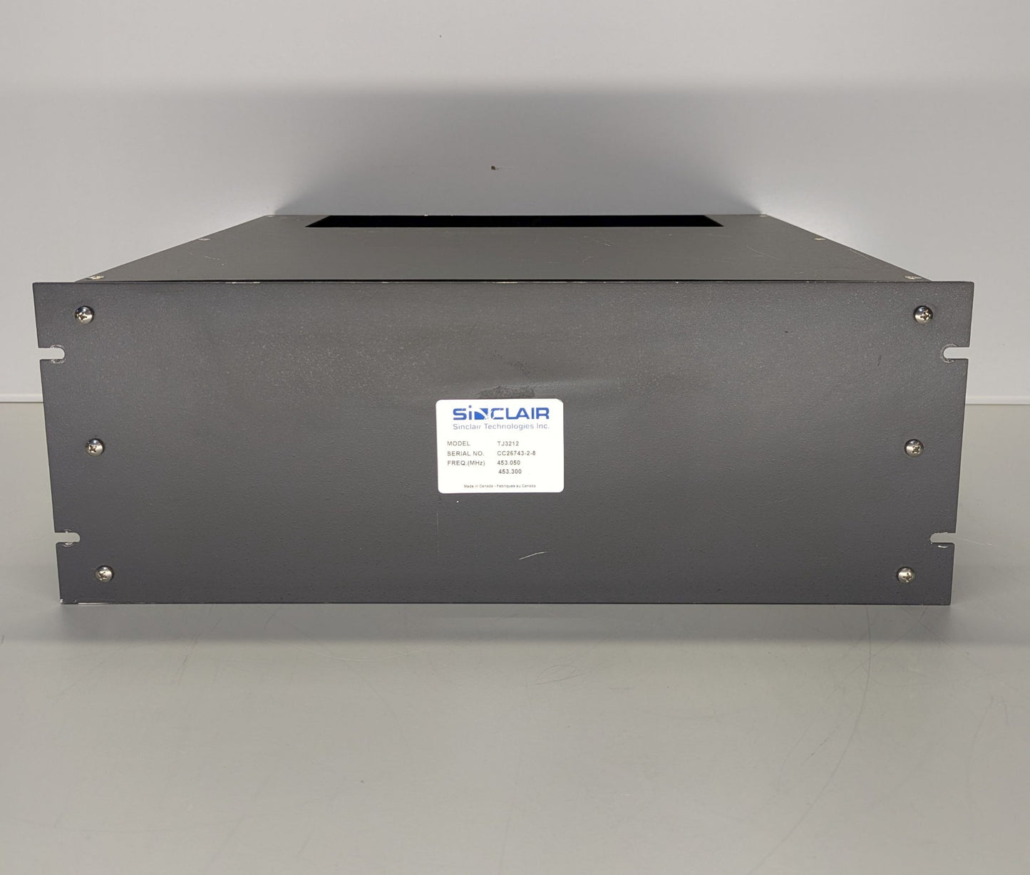 Sinclair TJ3212-2 channel Combiner-7" Cavity-Ferrite with dual stage isolator