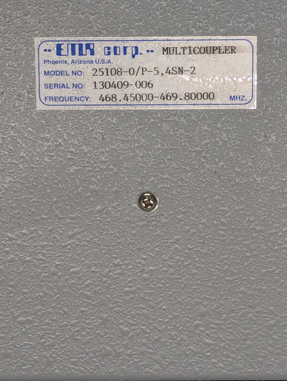 EMR 25108-0/P-5 Receive Multicoupler