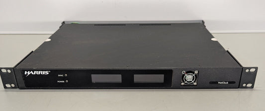 Harris Net clock/Spectracom model 9383 opt 04, 08, SP360