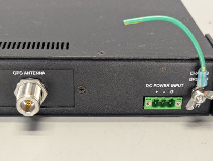 Harris Net clock/Spectracom model 9383 opt 04, 08, SP360