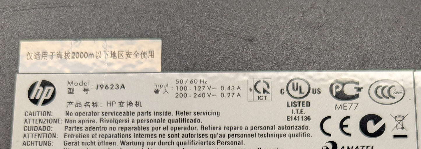 HP Procurve 2620-24 switch (J9623A)