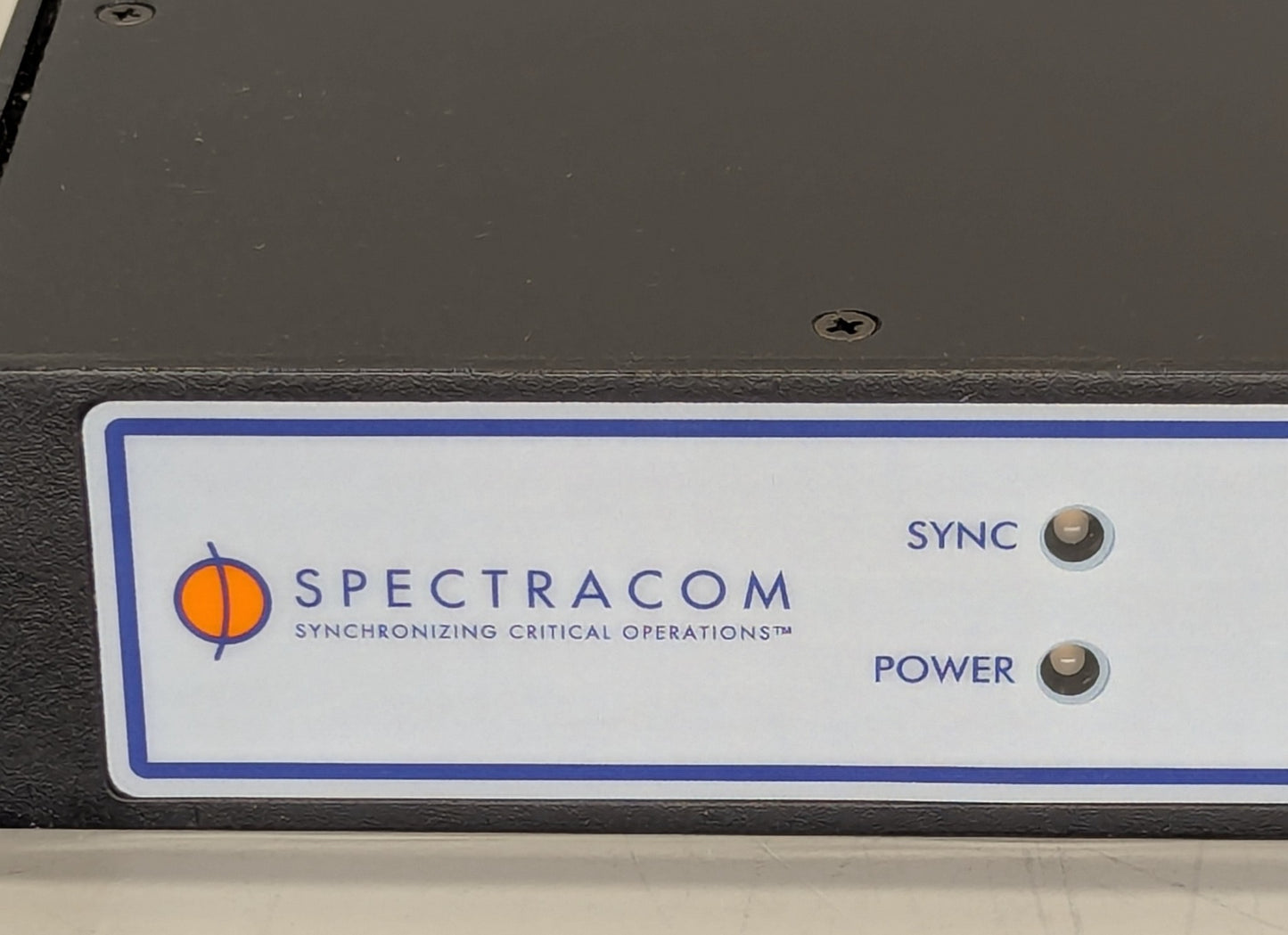 Spectracom Netclock Time Server Model 9383 Opt 05, 08