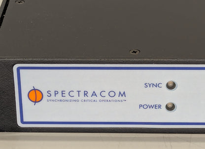 Spectracom Netclock Time Server Model 9383 Opt 05, 08