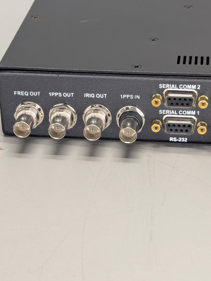 Spectracom Netclock Time Server Model 9383 Opt 05, 08