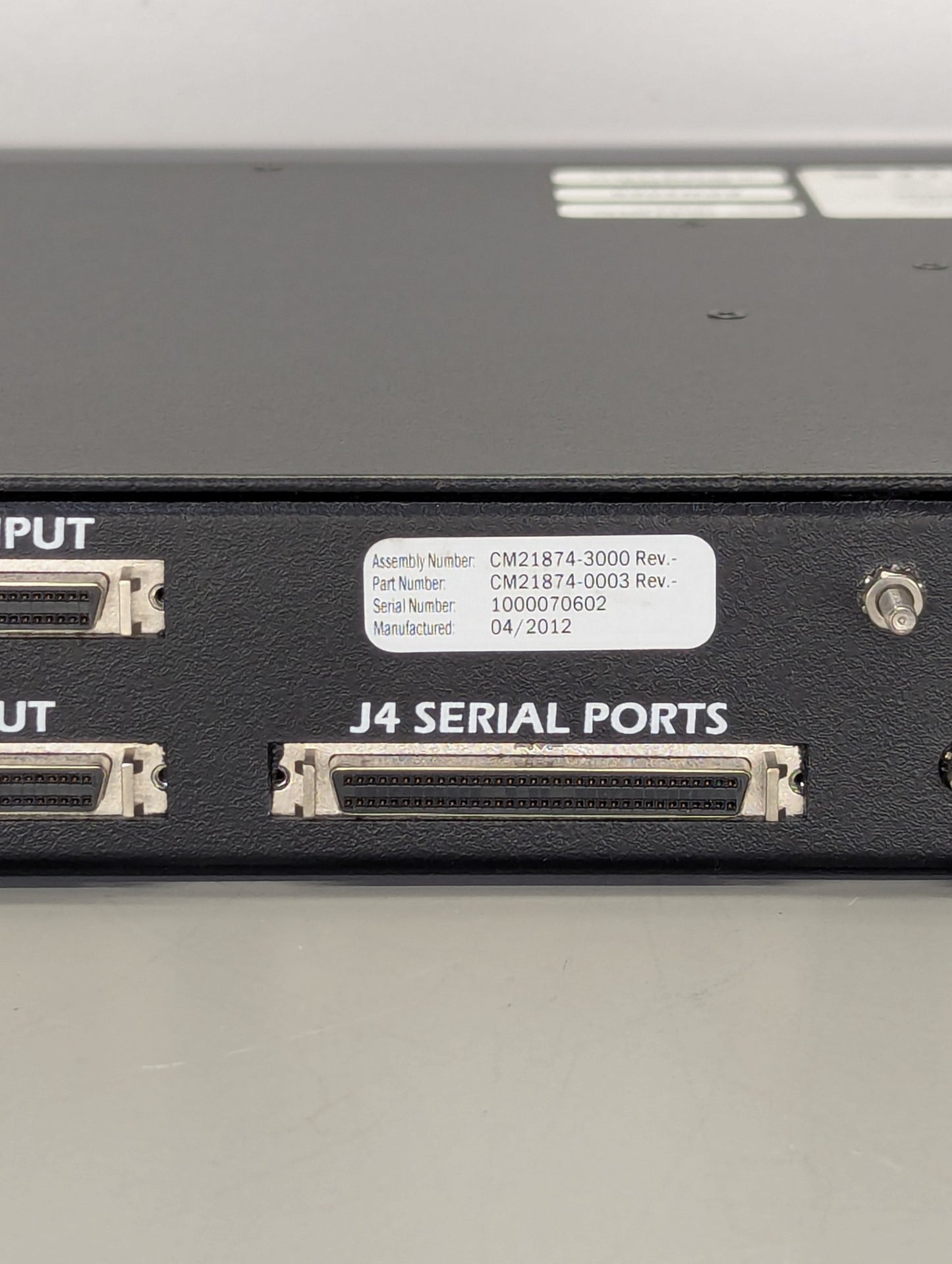 Harris Network Sentry 3(CM21874-0003 REV)