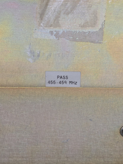 Bird TXRX 89-70-28A-s (456-460 MHz) Single Window Preselector 4MHz Split