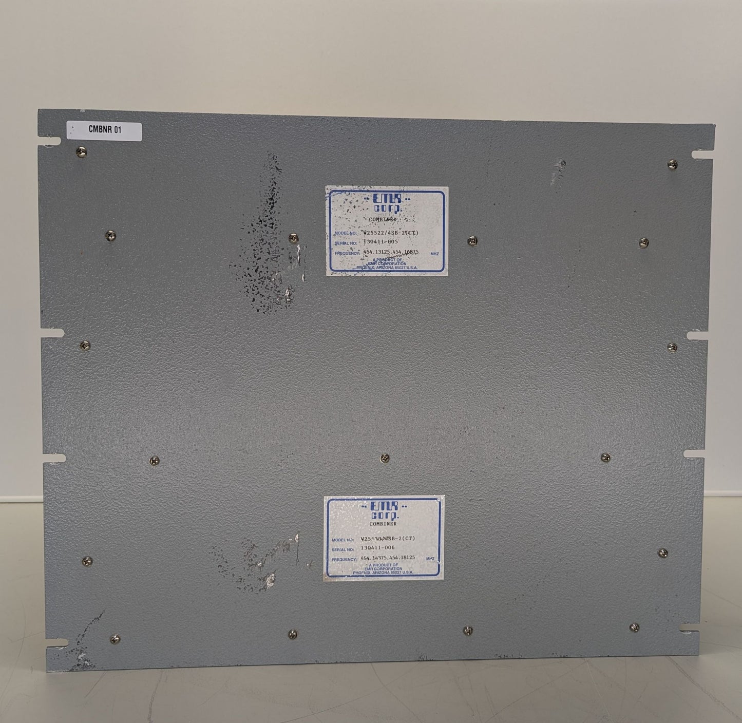 EMR W25522/4SB DUAL 2CH HYBRID COMBINER w/BAND PASS FILTERS