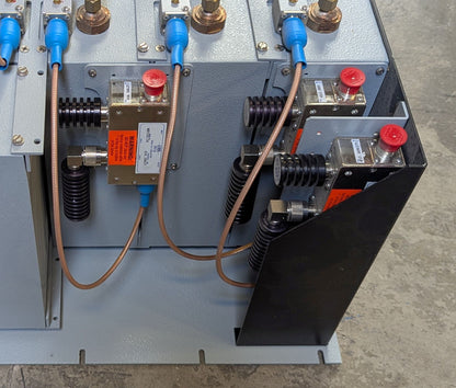 EMR W65542/ CUSTOM UHF 3-Channel 18-Cavity Combiner/Duplexer