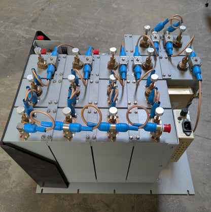 EMR W65542/ CUSTOM UHF 3-Channel 18-Cavity Combiner/Duplexer