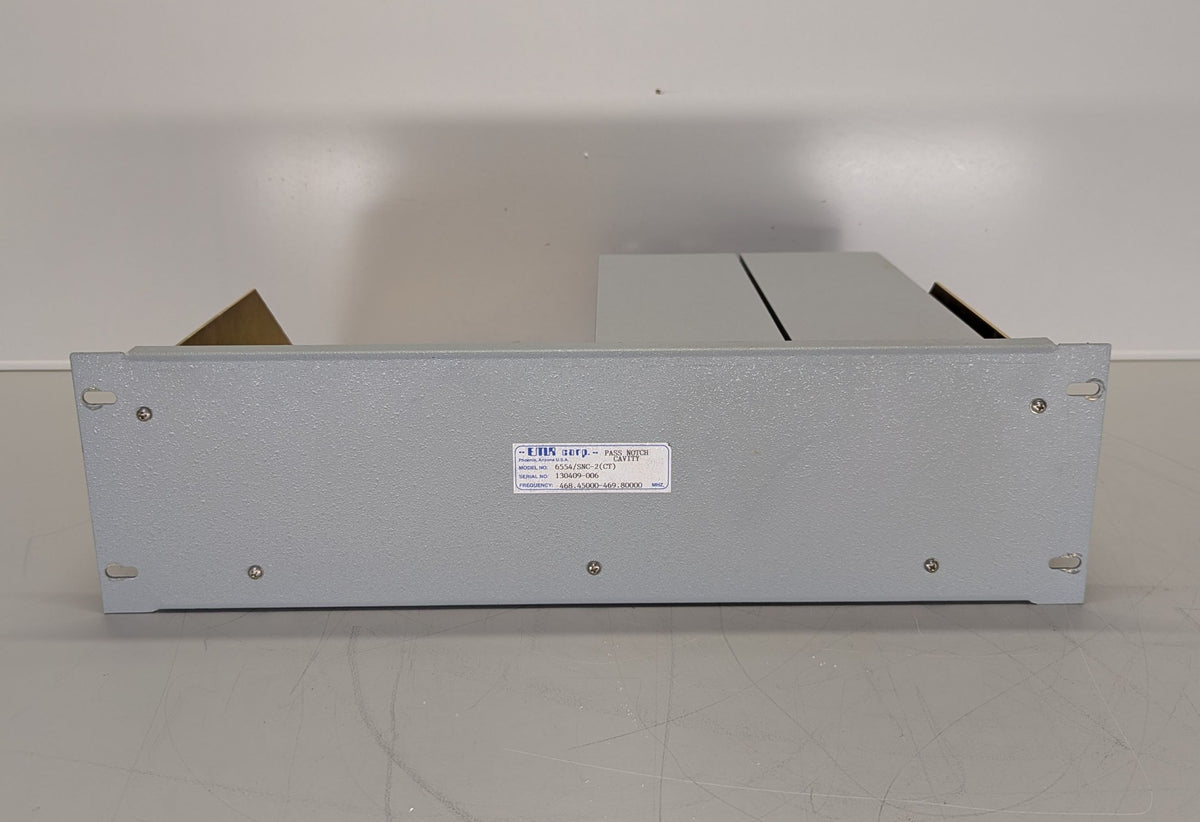 EMR 6554-SNC-2 (440-512 MHz) 2-Cavity Pass-Notch Filter