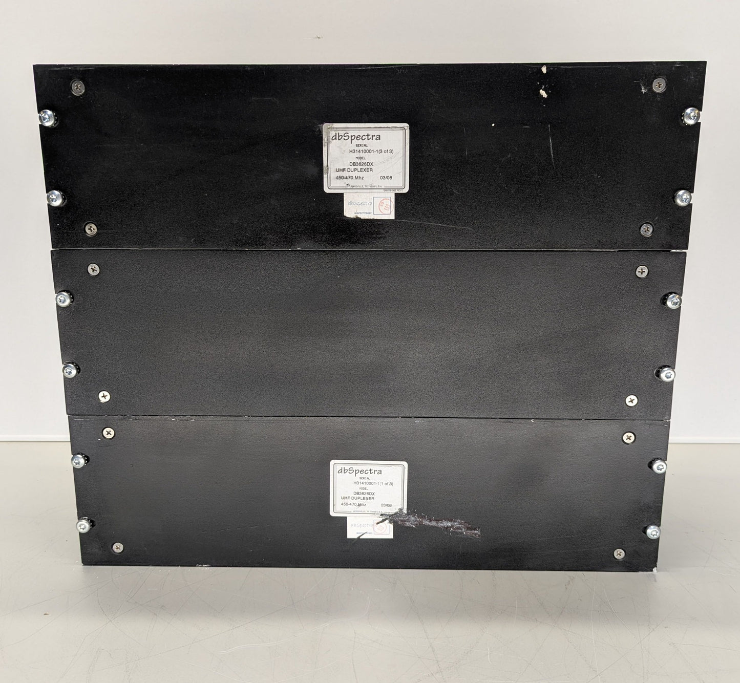 DBSPECTRA DB3626DX 6-CAVITY WINDOW DUPLEXER