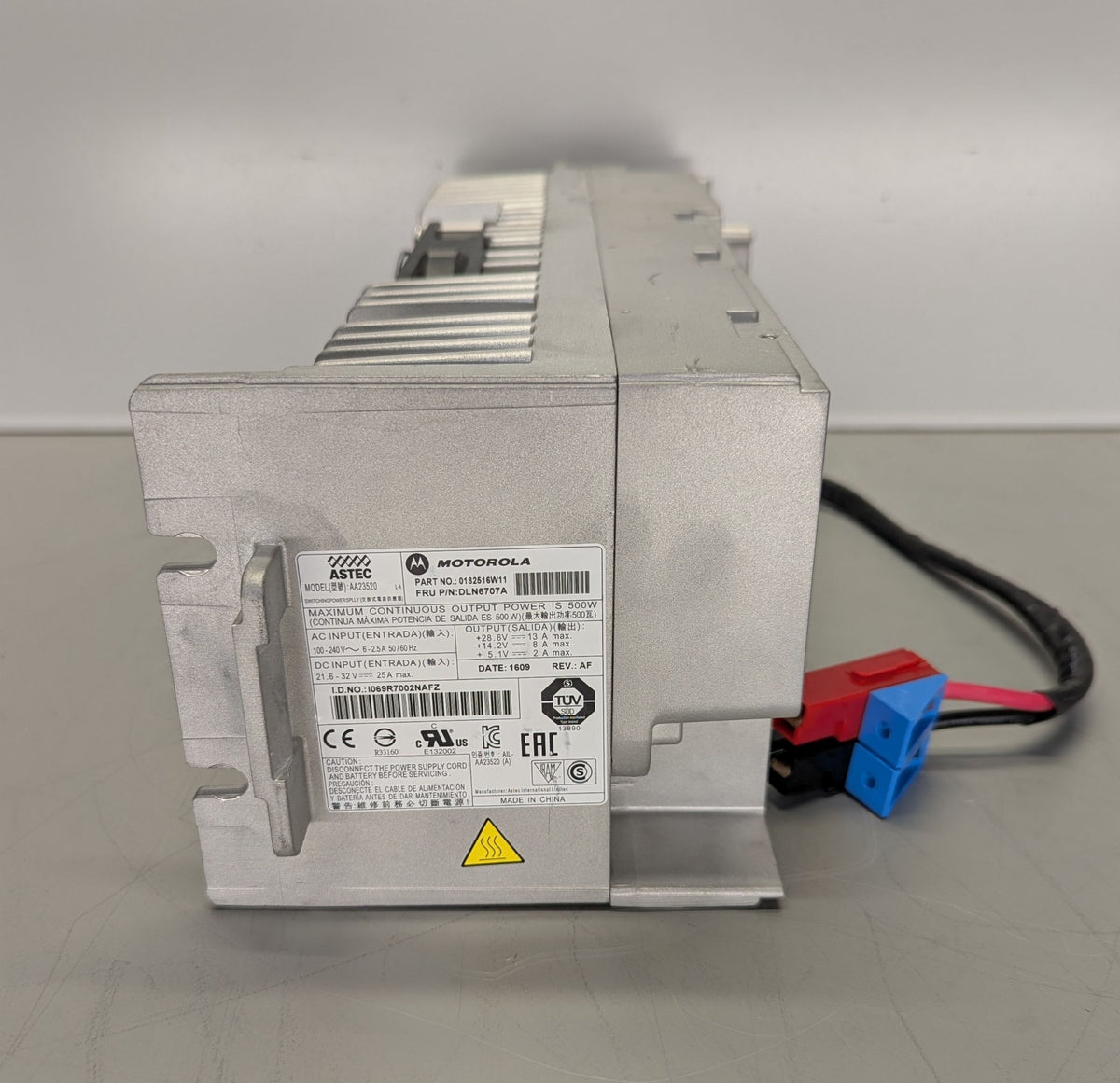 Motorola (Astec) DLN6707A High Power MTR2000/MTR3000 Power Supply