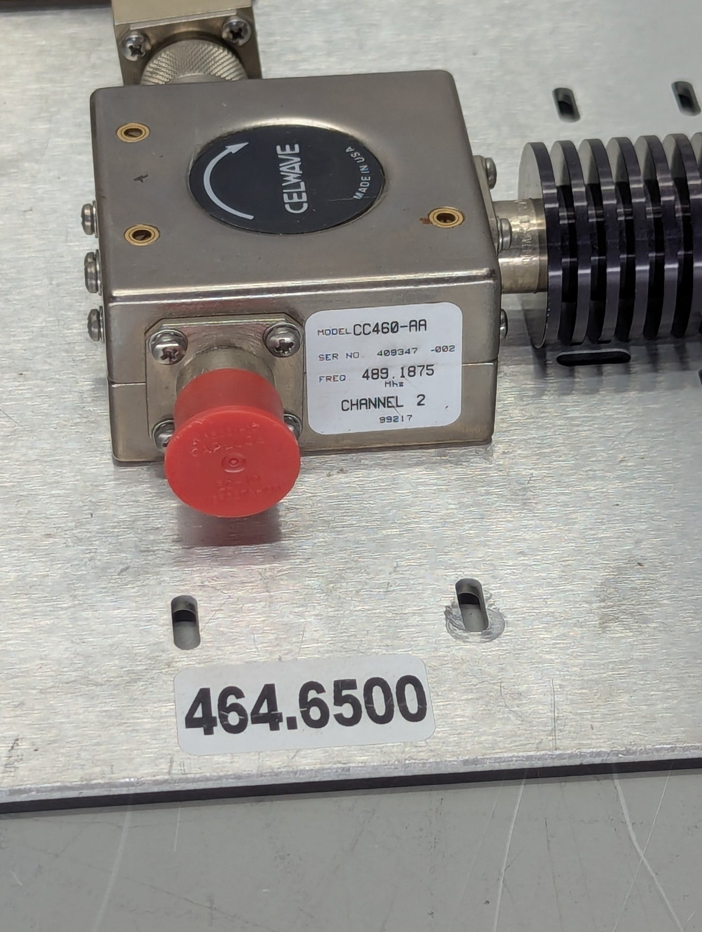 CELWAVE TBC 460-2 2 CH. UHF HYBRID COMBINER