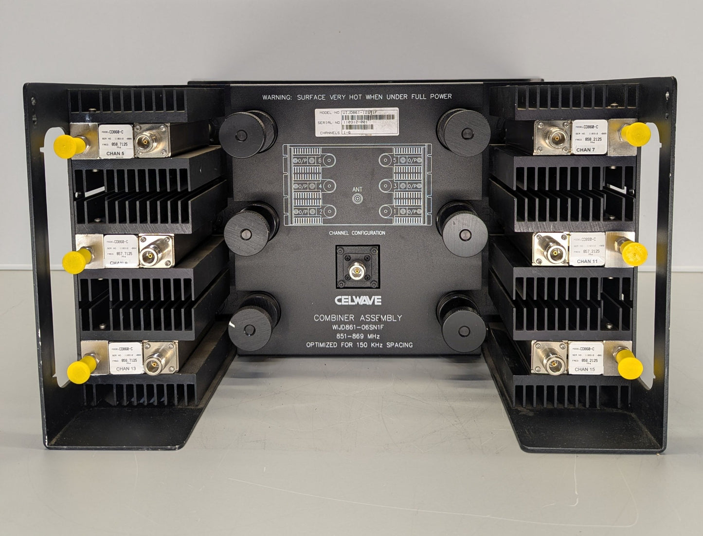CELWAVE WIJD861-06SN1F 6 CH 800MHz COMBINER