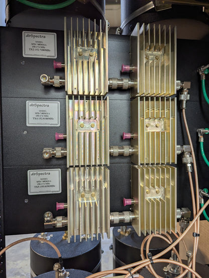 dbSpectra Dual 8-Inch Cavity, 5 Channel VHF Transmit Combiner