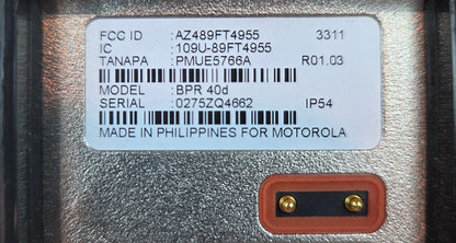 Motorola Portable BPR40D UHF 403-470 Mhz 16ch 4W