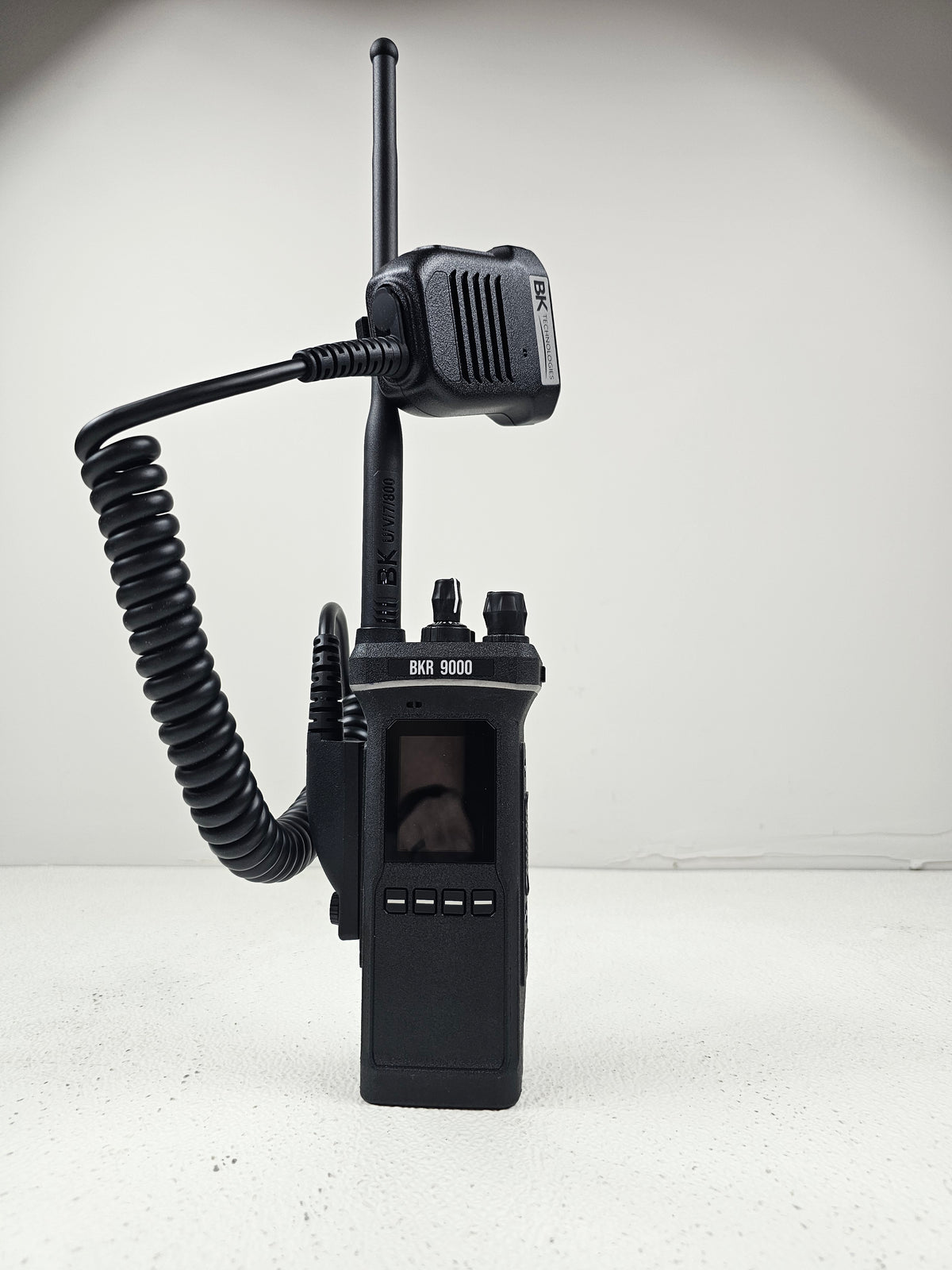 BK Portable BKR9000 T2.5 VHF UHF 7/800 5000ch 6W T2.5 (LKP) P25 2 pack with Speaker Mics