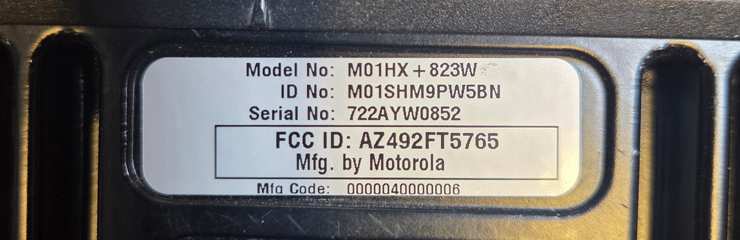 Motorola Mobile MCS2000 UHF 450-512 Mhz 160ch 25W Model 2