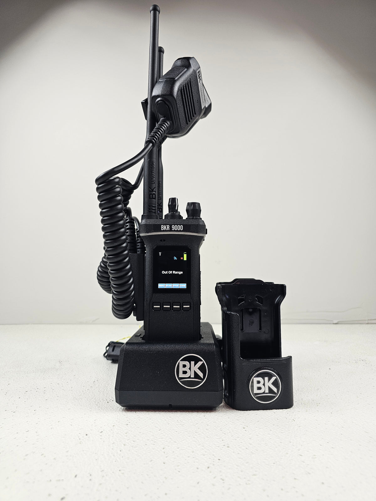 BK Portable BKR9000 T2.5 VHF UHF 7/800 5000ch 6W T2.5 (LKP) P25 2 pack with Speaker Mics