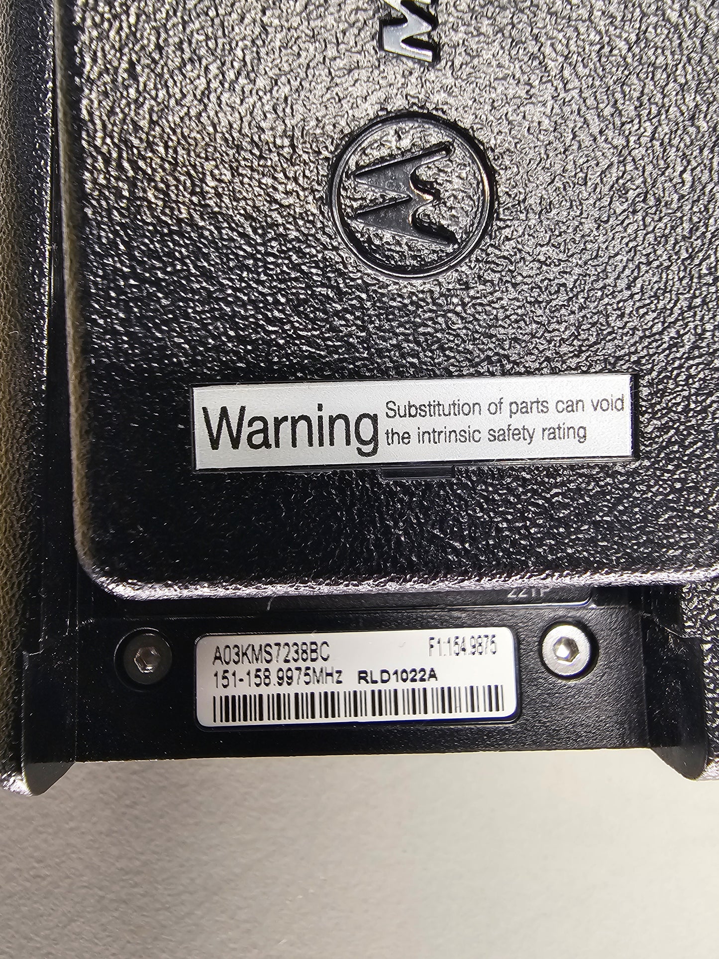 Motorola Pager Minitor V VHF 151-159 Mhz 1ch Non Stored Voice