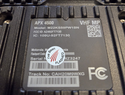 Motorola Mobile APX4500 VHF 136-174 MHz 512ch 50W BN