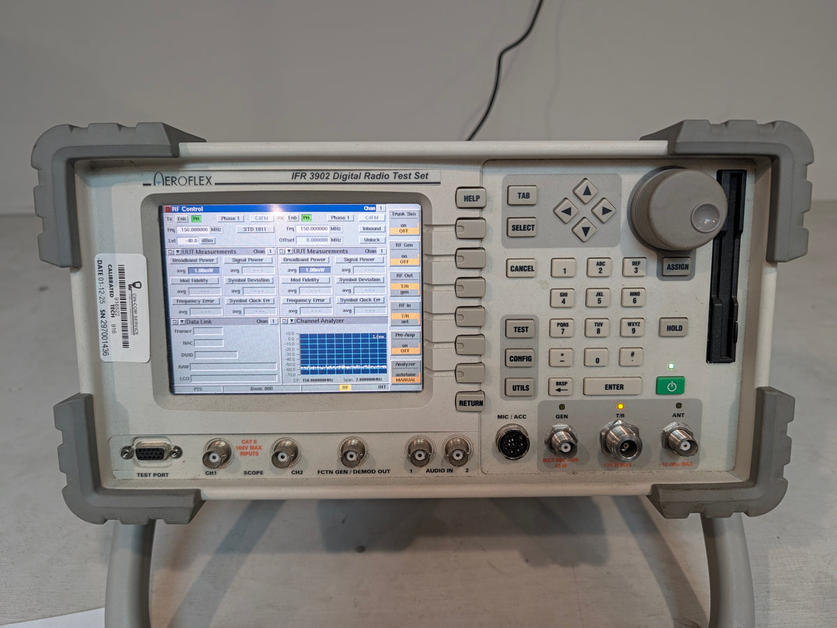 Aeroflex IFR 3902 Service Monitor S/N: 297001436