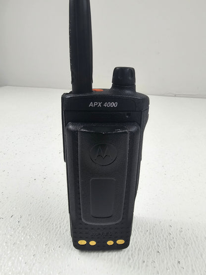 Motorola Portable APX4000 700/800 763-870 Mhz 512ch 3W M3 Single AN