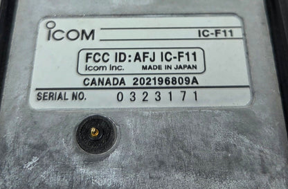 Icom IC-F11 VHF 146-174 16 CH 5W