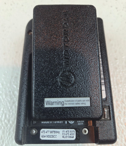 Motorola Pager Minitor V UHF 453-462 Mhz 2ch Stored Voice