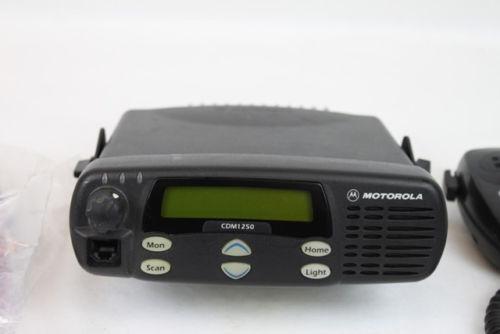 Motorola CDM1250 UHF (403-470MHz) Mobile Radio (25W)